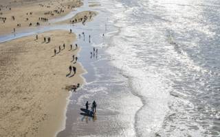 Ruimte op het strand 