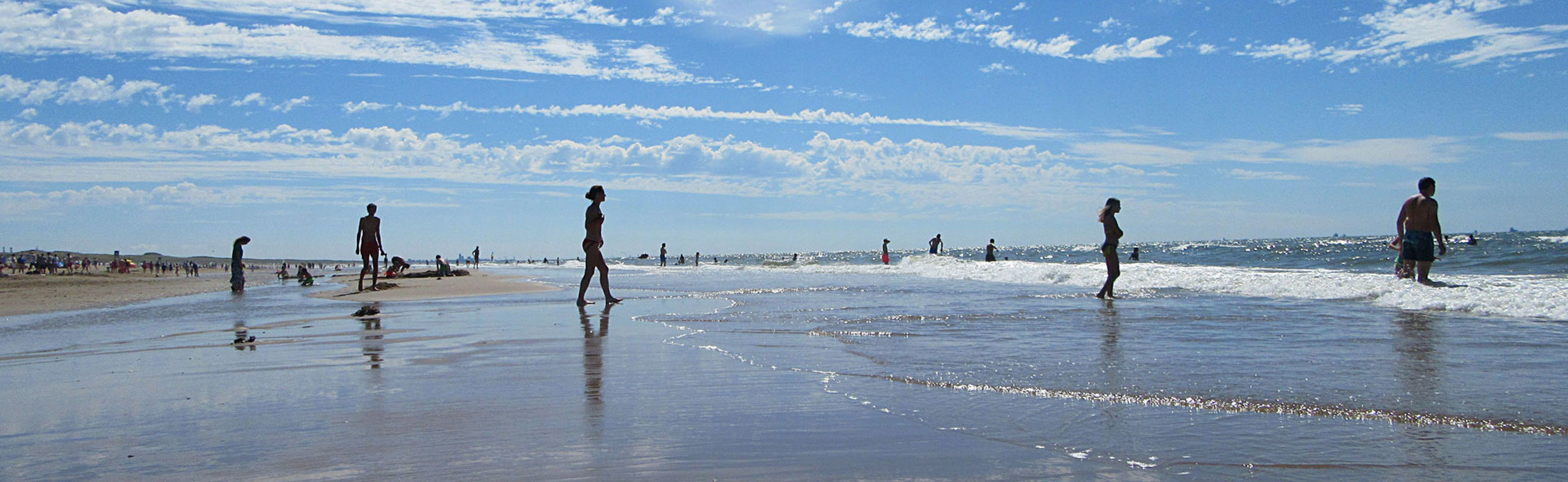 Strand in de Zomer