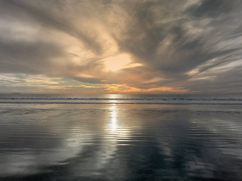 Zonsondergang Strand Callantsoog