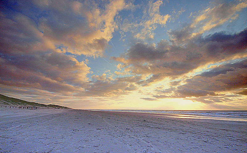 Mooie luchtfoto Callantsoog